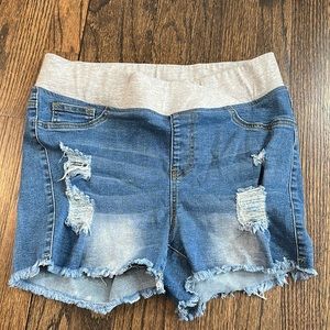 Shein Maternity Denim Shorts
